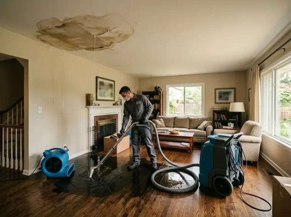 attic-pipe-burst-ceiling-drip-008 — frequently asked questions, Water Damage Restoration & Carpet Care in Riverside, AL
